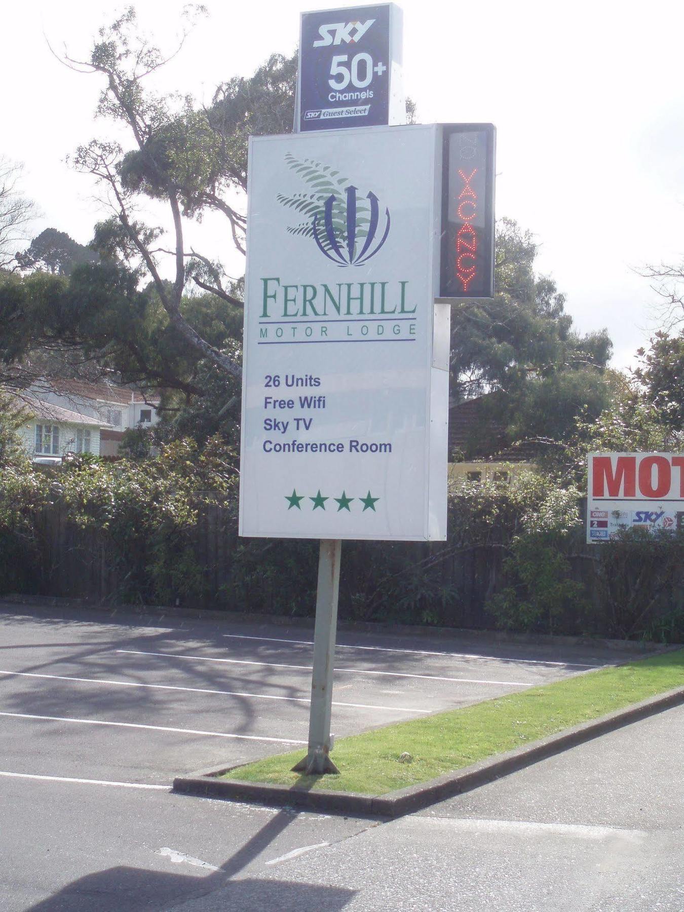 Fernhill Motor Lodge Lower Hutt Buitenkant foto